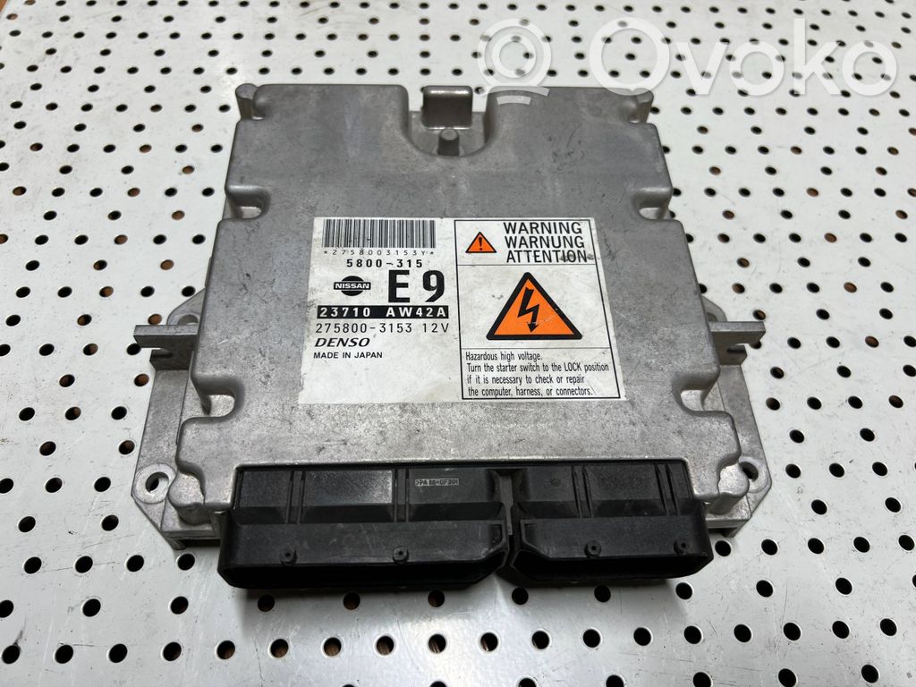 Engine control unit/module   23710AW42A,2758003153