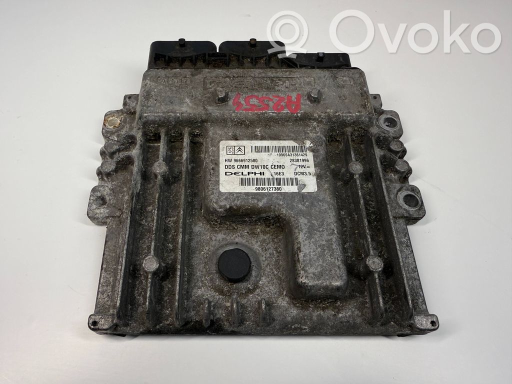 Citroen DS4 Engine control unit/module 
