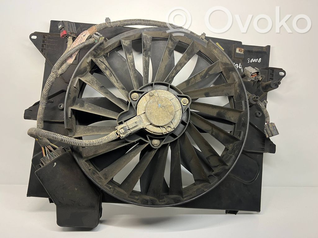 Jaguar S-Type Elektrinis radiatorių ventiliatorius 