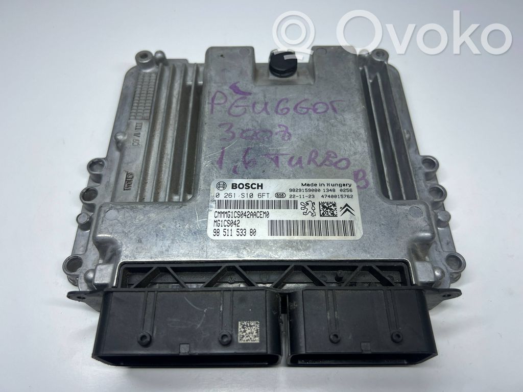 Peugeot 3008 II Engine control unit/module 