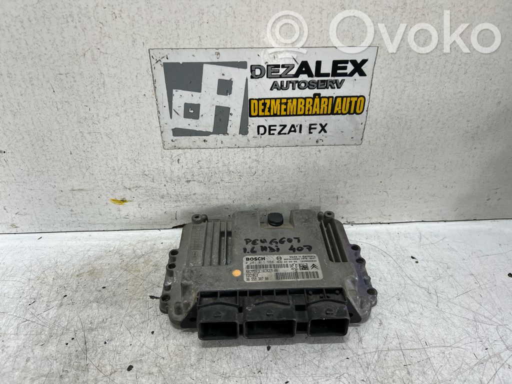 Engine control unit/module   0281011558,9653239880,9655930780