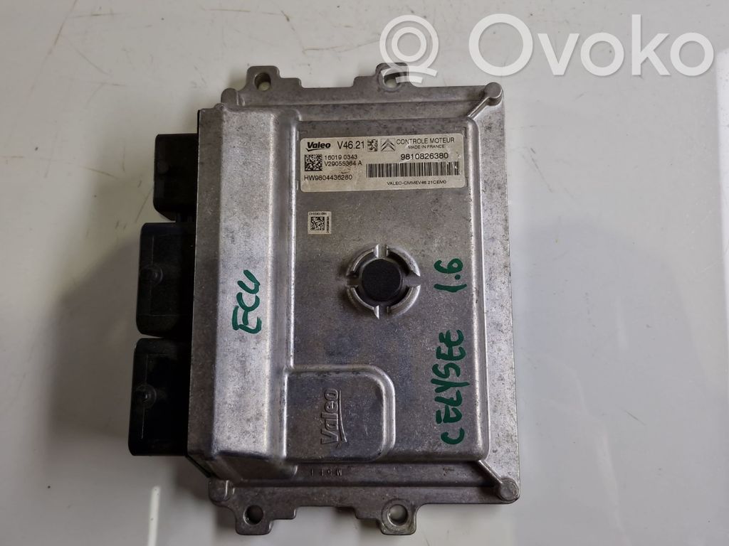 Citroen C-Elysée Engine control unit/module 