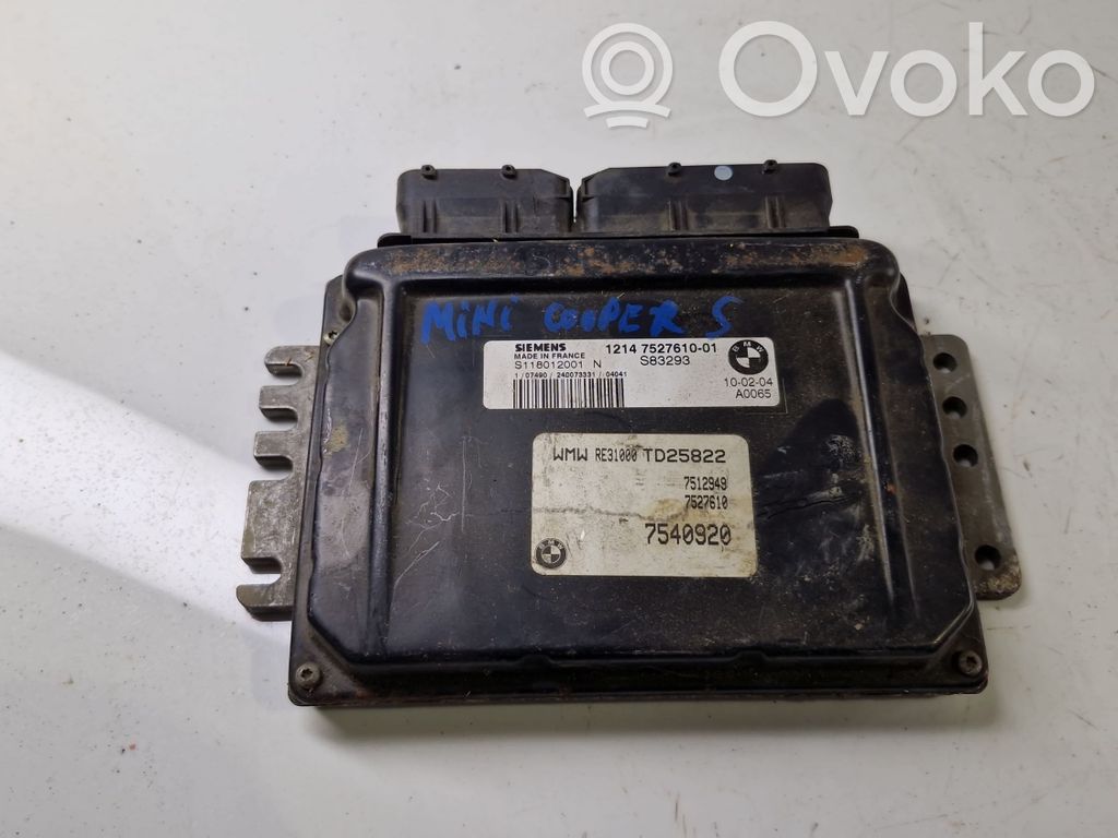 Mini One - Cooper R50 - 53 Engine control unit/module 