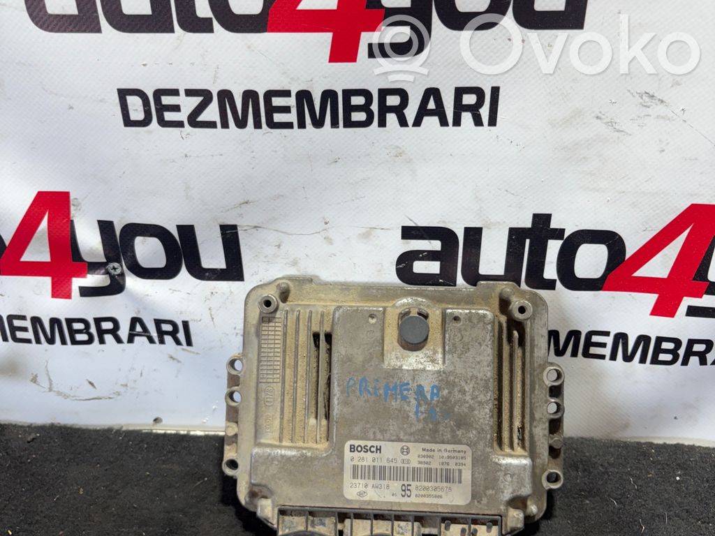 Engine control unit/module   0281011645,23710AW318,8200305678,8200355806