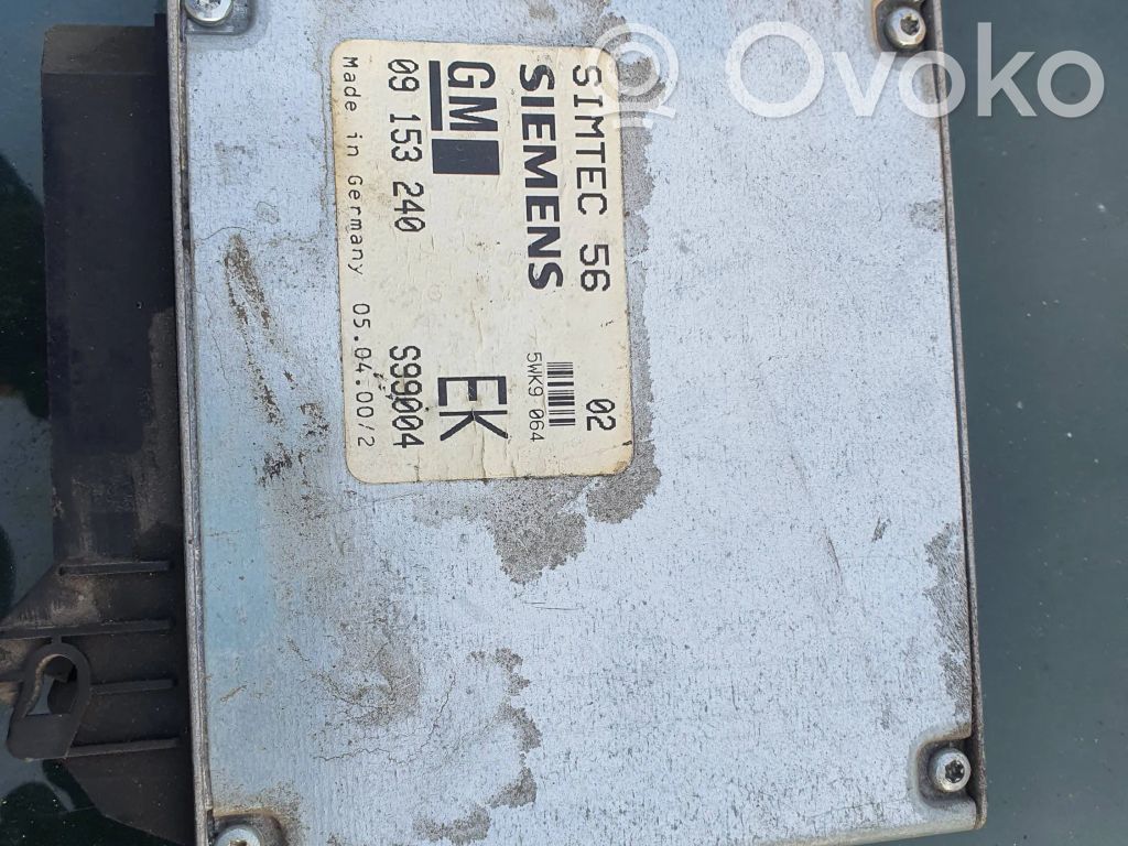 Opel Astra J Engine control unit/module 
