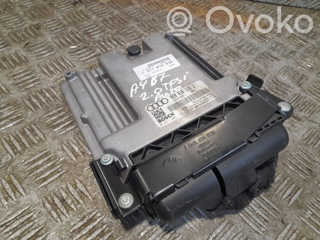 Audi A4 S4 B7 8E 8H Air suspension control unit module (rear) 