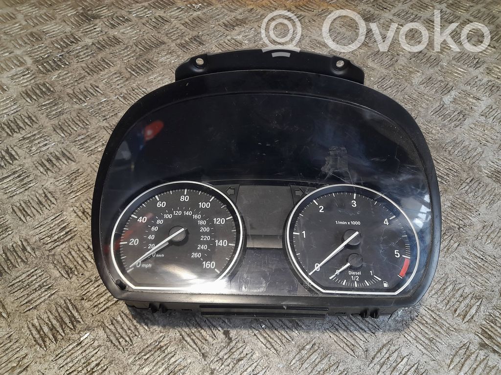 BMW 1 E81 E87 Velocímetro (tablero de instrumentos) 