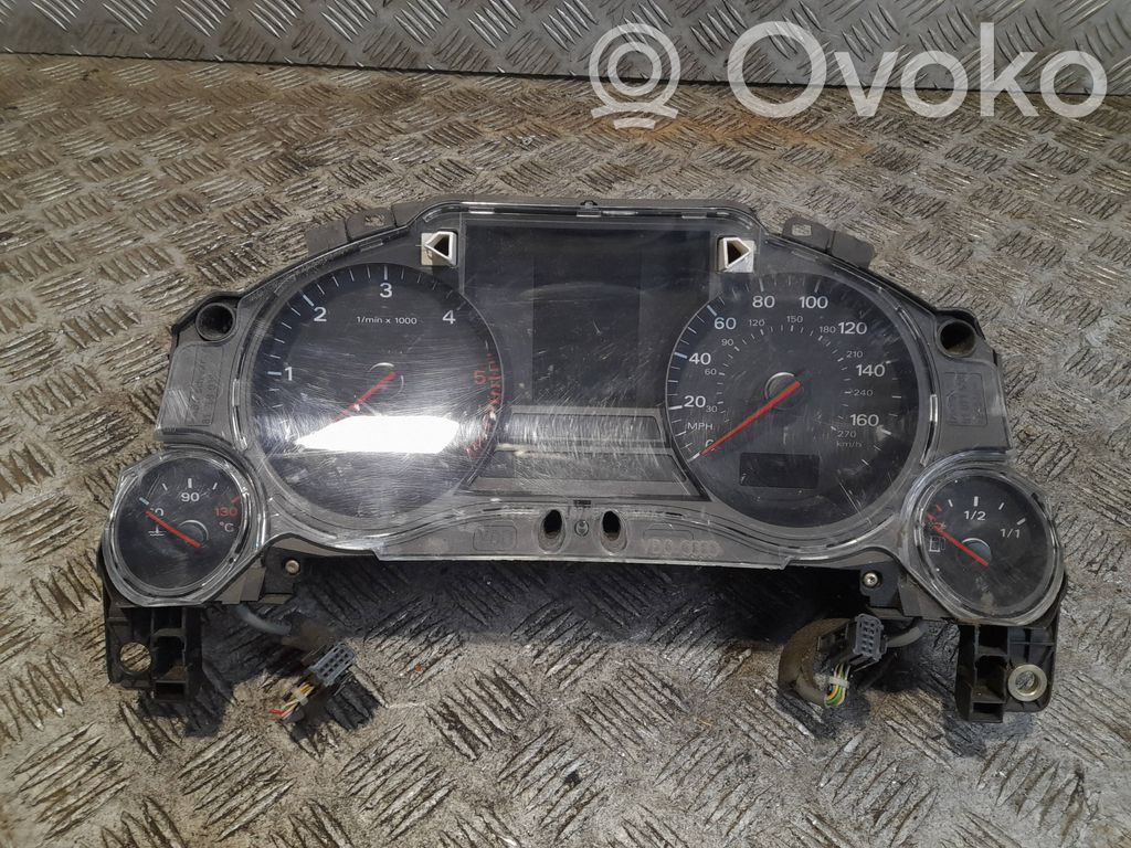 Audi A8 S8 D3 4E Speedometer (instrument cluster) 