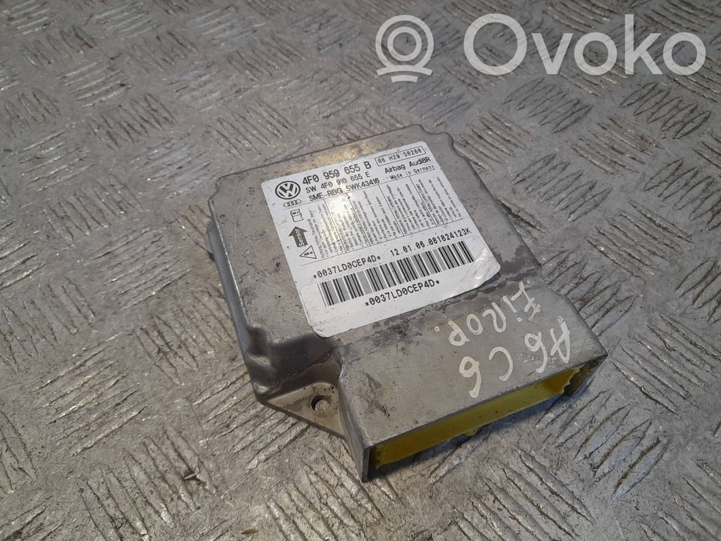Audi A6 S6 C6 4F Airbag control unit/module 
