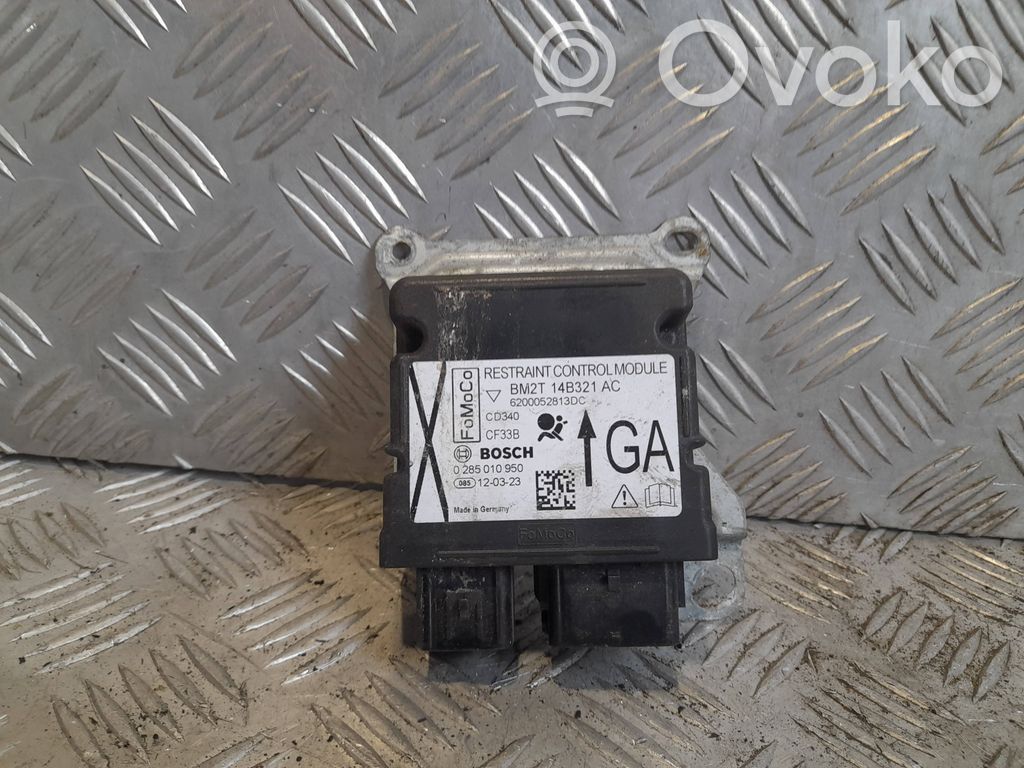 Airbag control unit/module   BM2T14B321AC,0285010950,6200052813DC