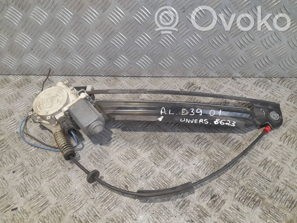 BMW 5 E39 Regulador de puerta trasera con motor 