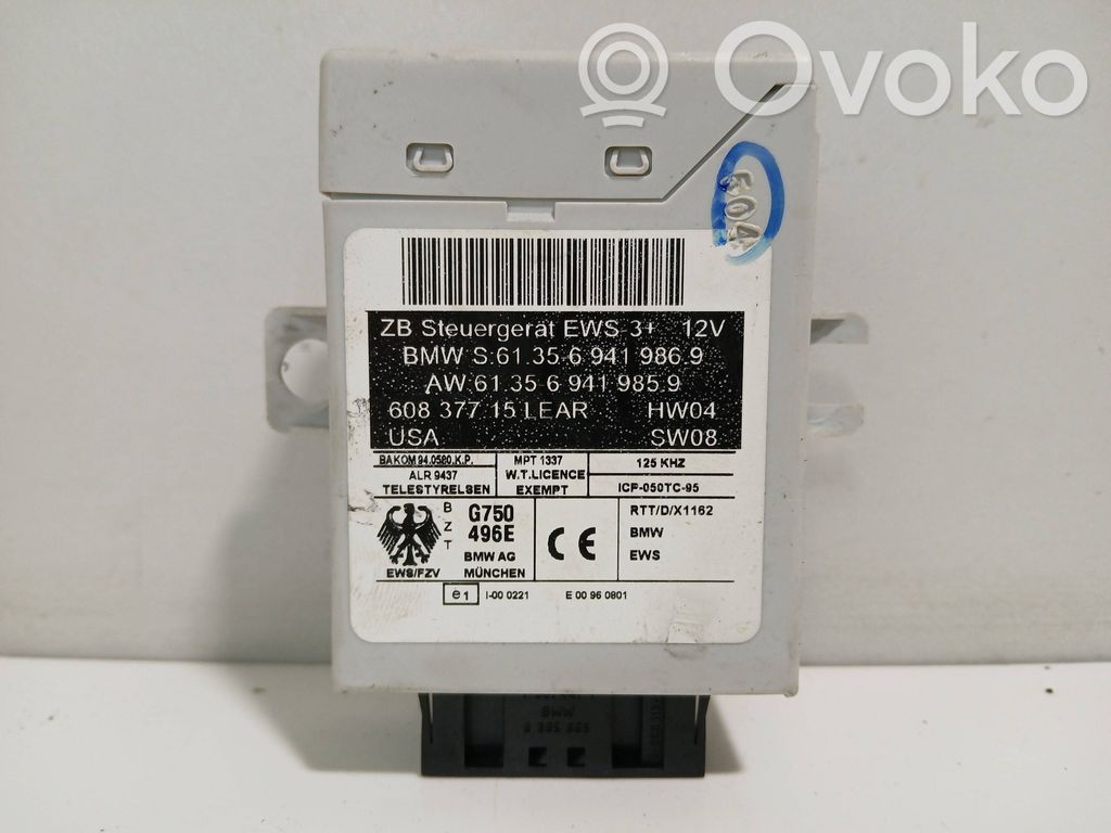 Immobilizer control unit/module   613569419869,60837715,613569419859