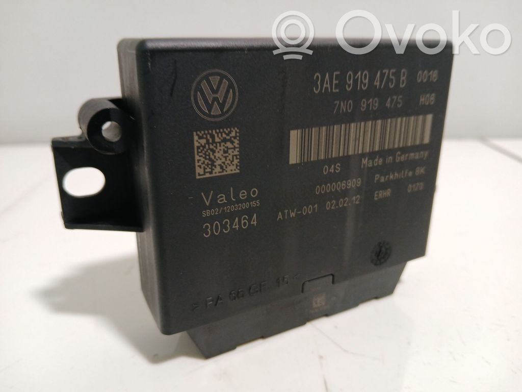 Volkswagen PASSAT B7 Sterownik / Moduł parkowania PDC 