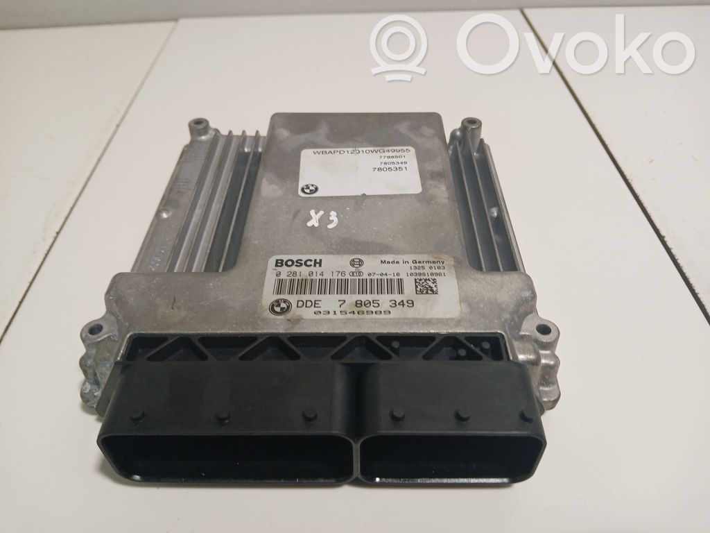 BMW X3 E83 Engine control unit/module 