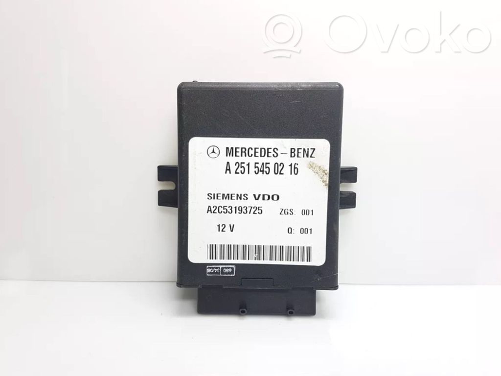 Mercedes-Benz E W211 Module de commande suspension 