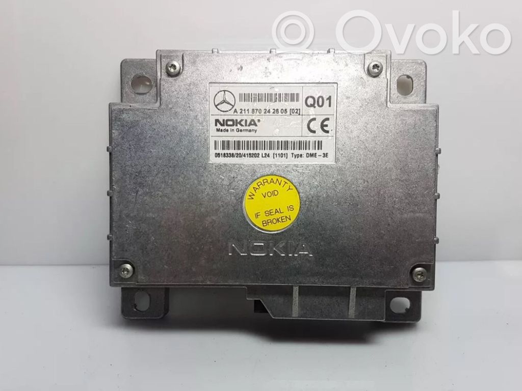 Mercedes-Benz E W211 Phone control unit/module 