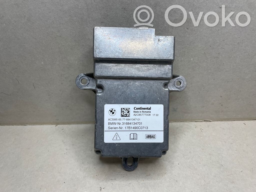 BMW 5 G30 G31 G38 Unitate/modul de comandă airbaguri 