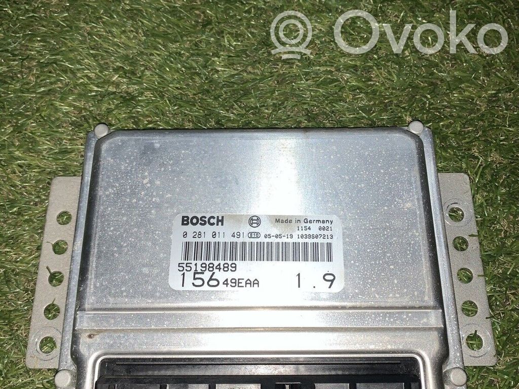 Engine control unit/module   0281011491,0281011491,55198489