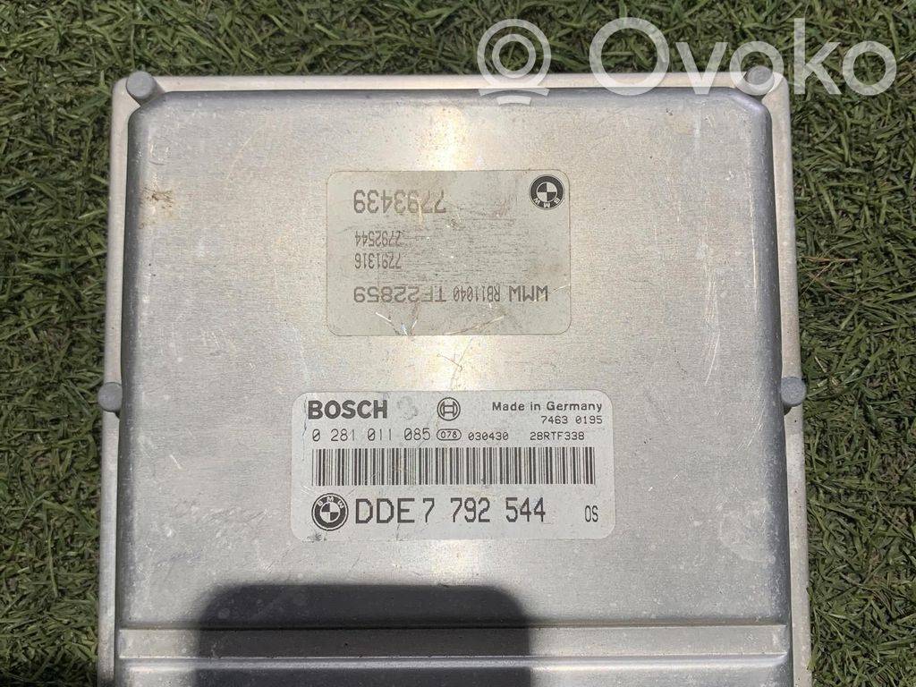 Mini One - Cooper R50 - 53 Engine control unit/module 
