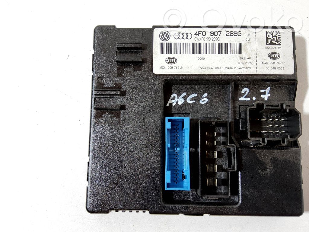 Lichtmodul Lichtsensor   4F0907289G,5DK00876221,4F0910289G