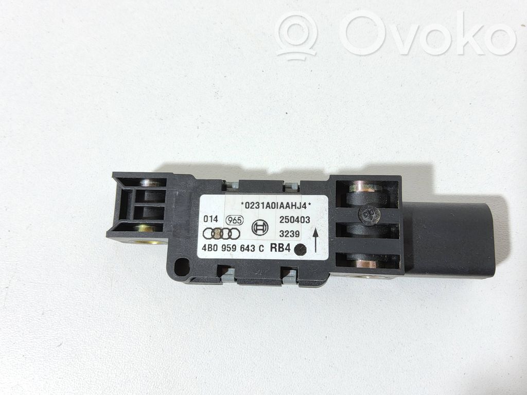 Czujnik uderzenia Airbag   4B0959643C,250403,0231A01AAHJ4,4B0959643E