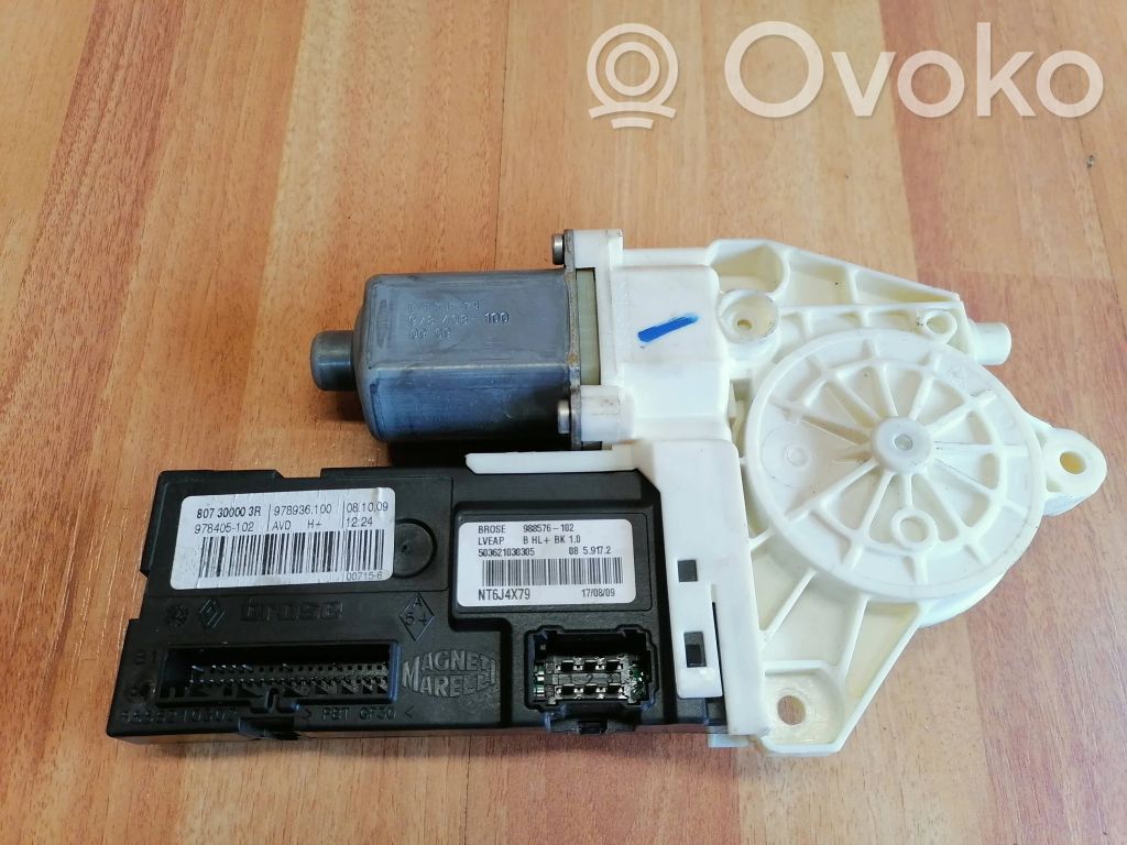 Renault Laguna III Silnik regulatora szyby drzwi przednich 