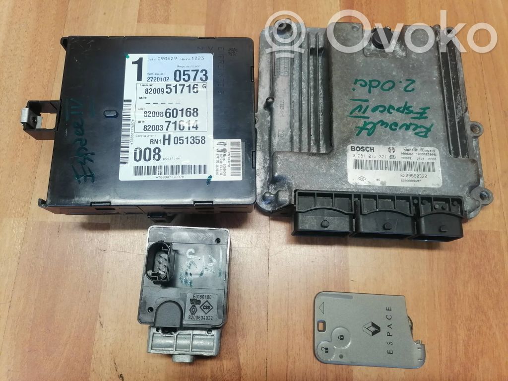 Renault Espace -  Grand espace IV Engine control unit/module ECU 