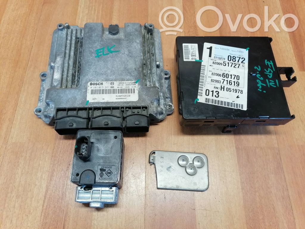 Renault Espace -  Grand espace IV Engine control unit/module ECU 