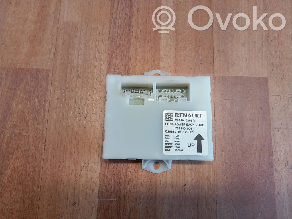 Renault Espace V (RFC) Tailgate/trunk control unit/module 