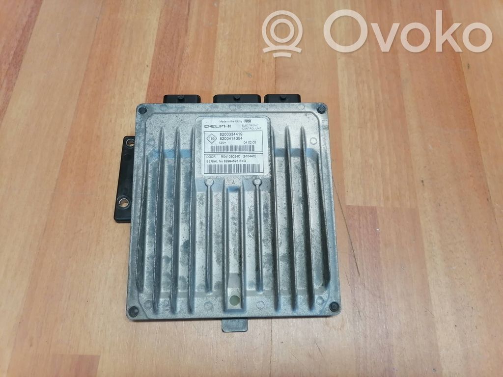 Renault Megane II Engine control unit/module 