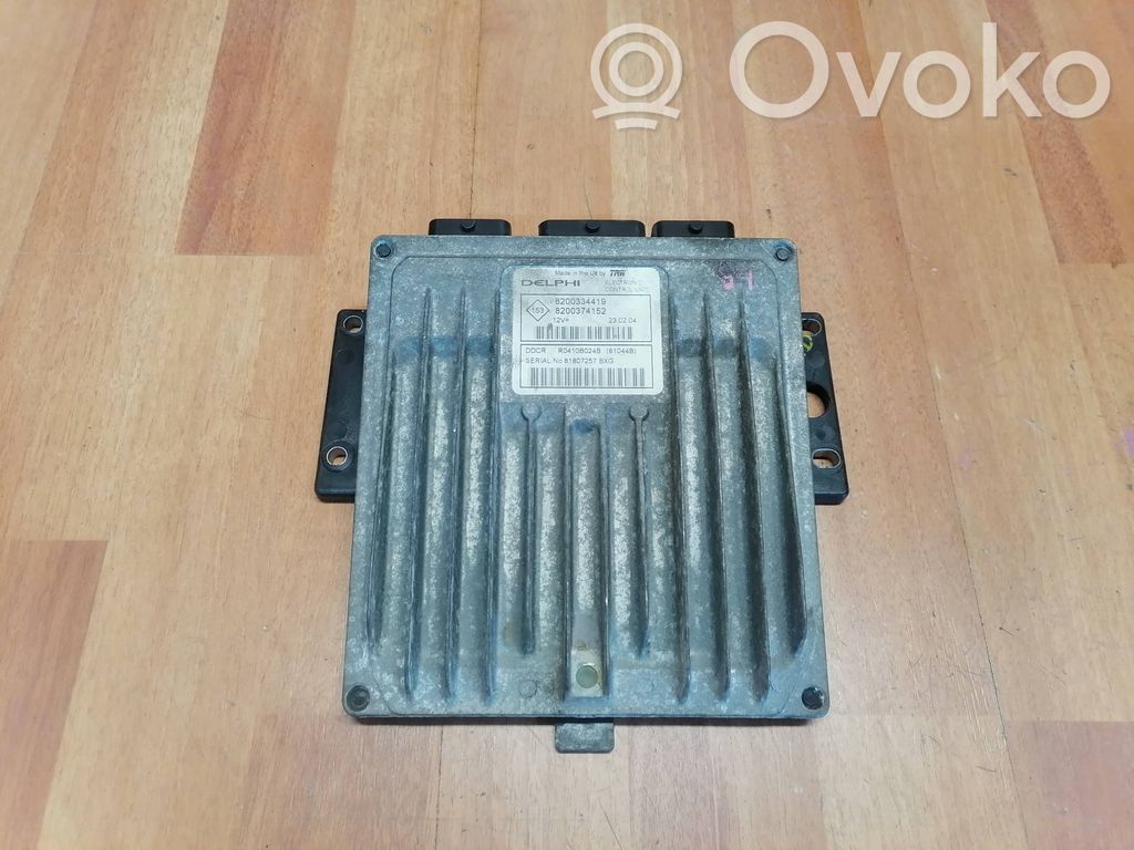 Renault Megane II Engine control unit/module 