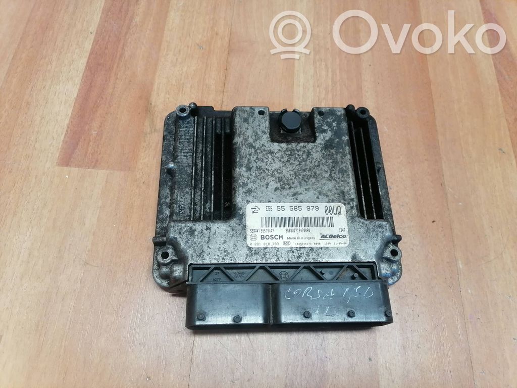 Opel Corsa D Engine control unit/module 