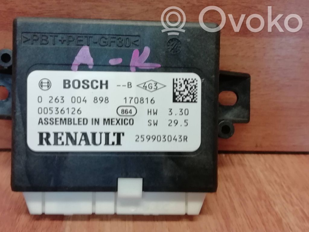 Parking PDC control unit/module   0263004898,259903043R
