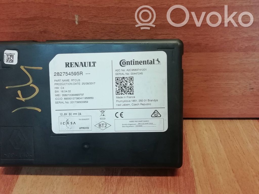 Autres unités de commande / modules   282754595R,A2C9583741201