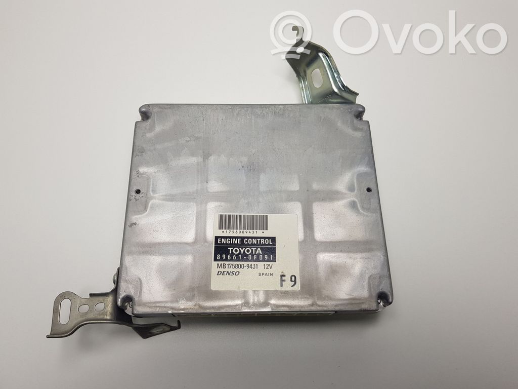 Engine control unit/module   896610F091,MB1758009431