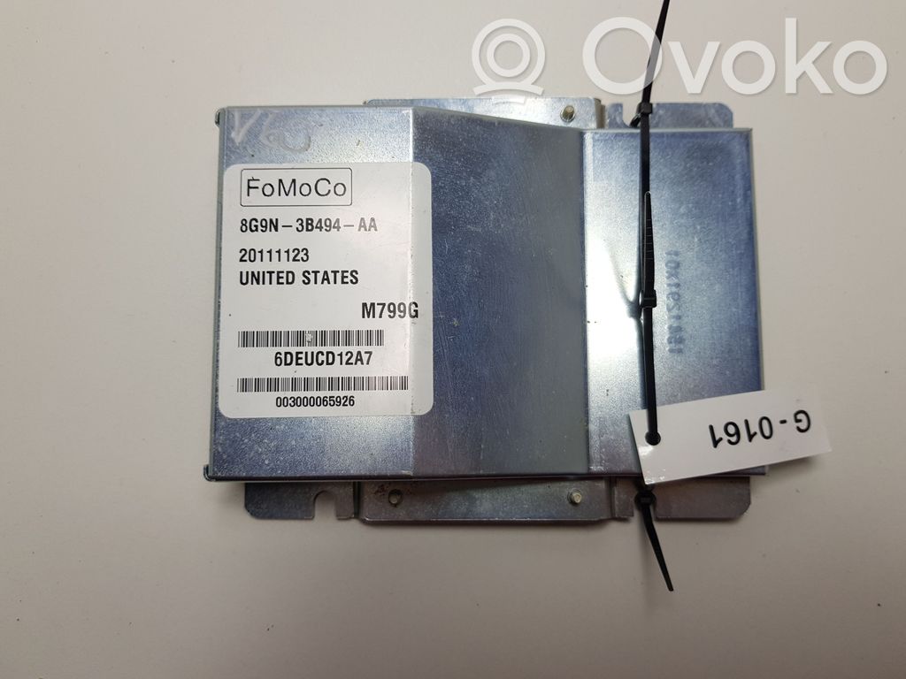 Suspension control unit/module   8G9N9B494AA,20111123,M799G