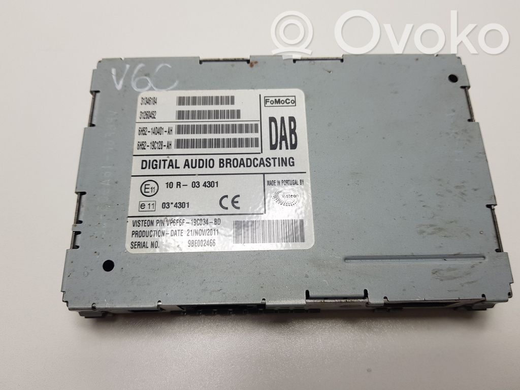 Antenna control unit   31346184,31260452,6H5214D401AH