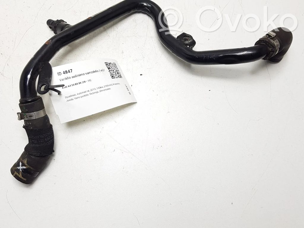 Audi A4 S4 B8 8K Engine coolant pipe/hose 