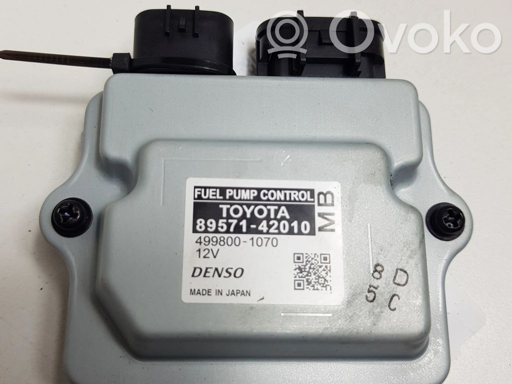 Toyota RAV 4 (XA50) Fuel injection pump control unit/module 