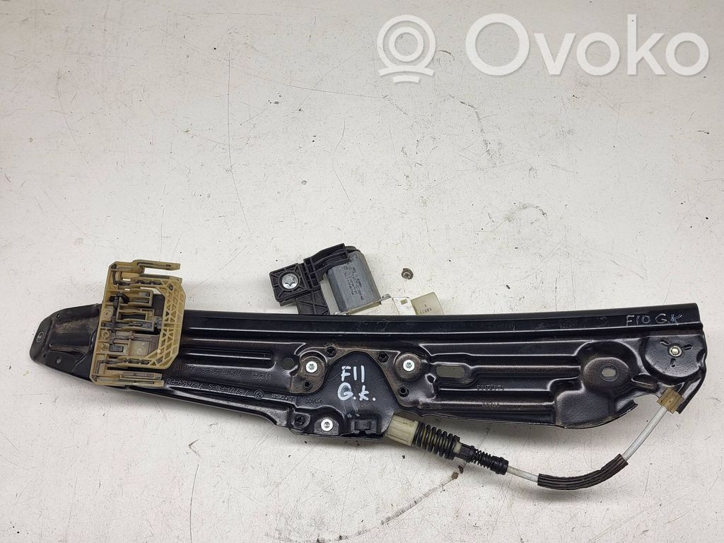 BMW 5 F10 F11 Elektryczny podnośnik szyby drzwi tylnych 