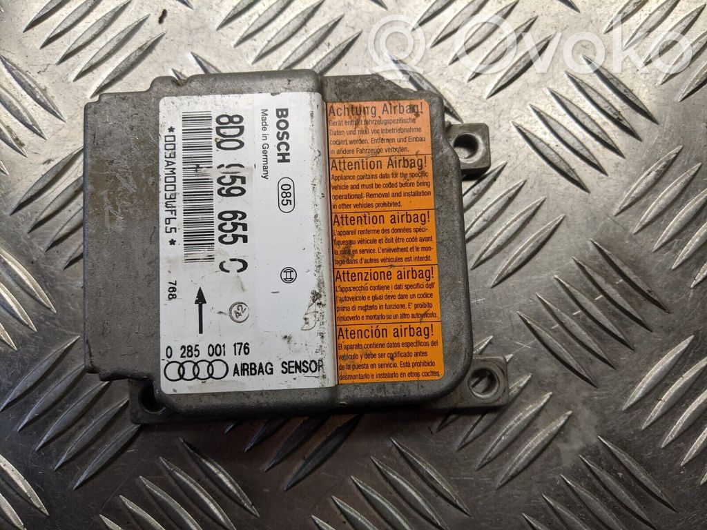 Airbag control unit/module   8D0959655C,0285001176