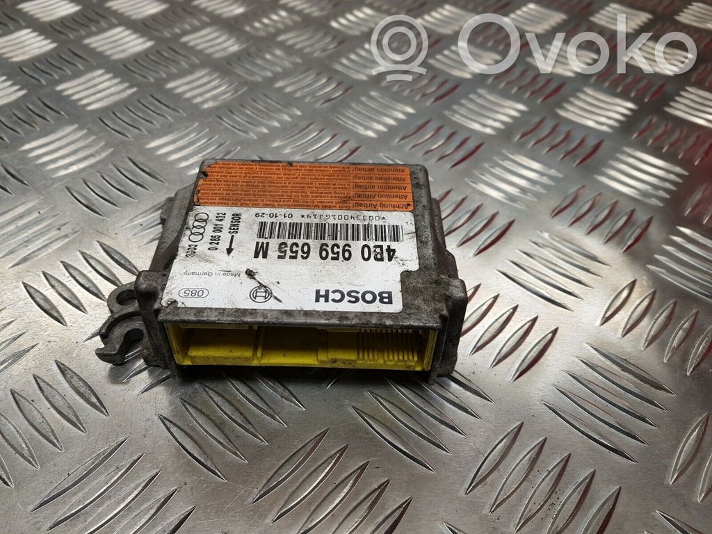 Airbag control unit/module   4B0959655M,0285001432