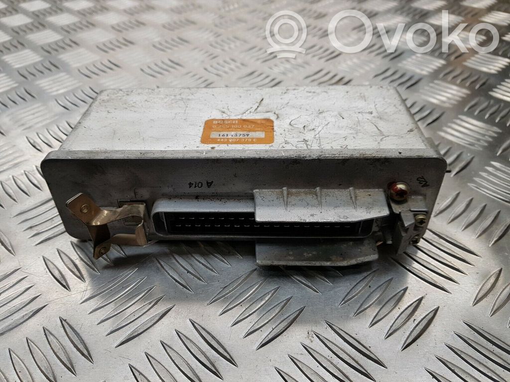 ABS control unit/module   443907379C,0265100037