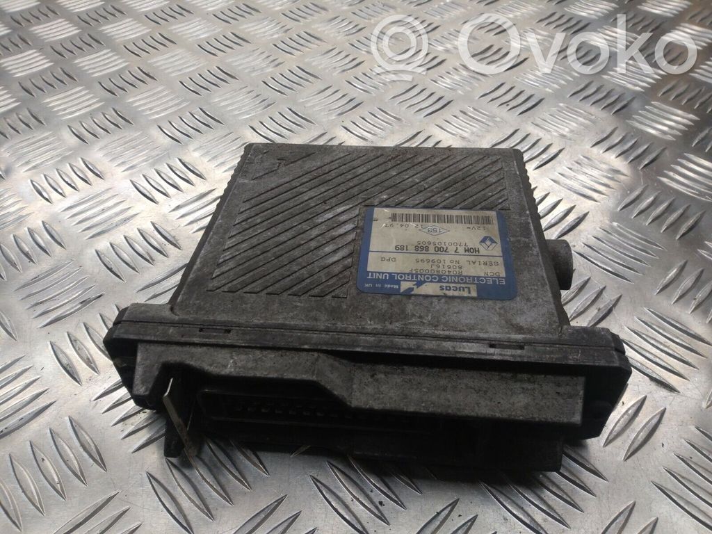 Engine control unit/module   HOM7700868189,7700105605