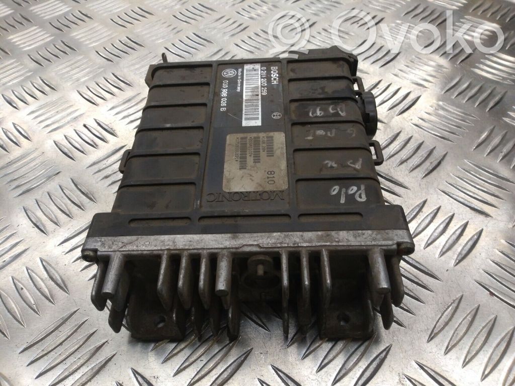 Engine control unit/module   030906026B,0261200259
