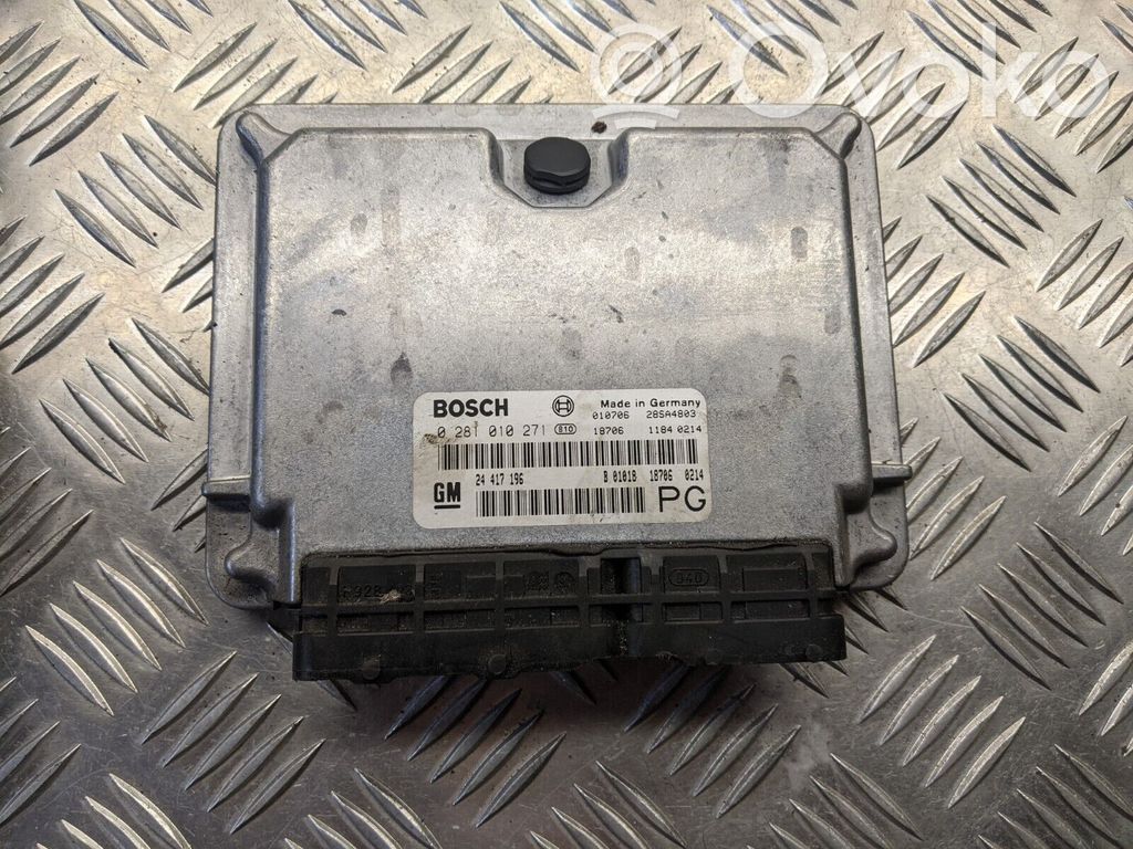 Engine control unit/module   24417196,0281010271