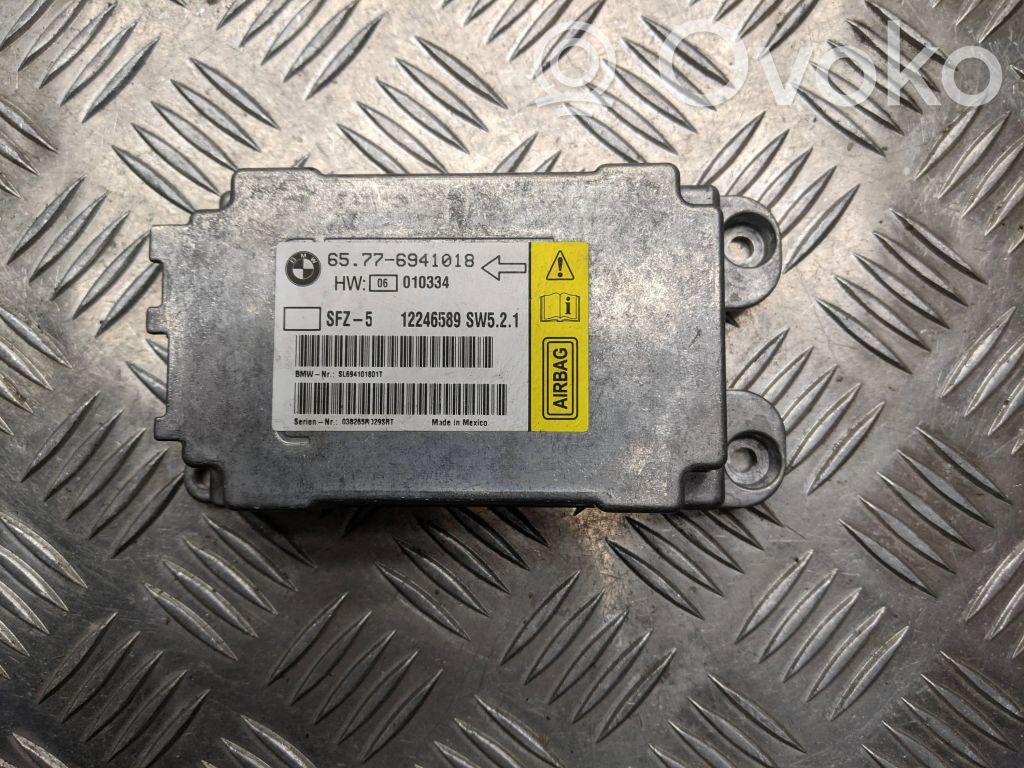 Turvatyynyn ohjainlaite/moduuli   65776941018,12246589,6941018
