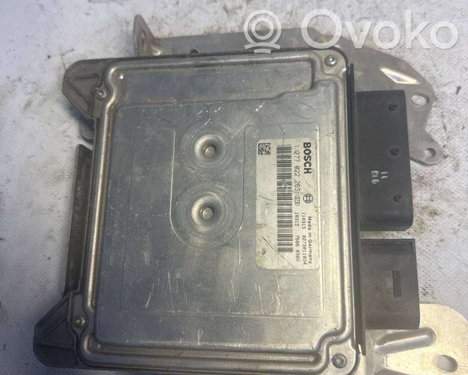BMW X5 E70 Módulo de control de la cremallera de dirección 