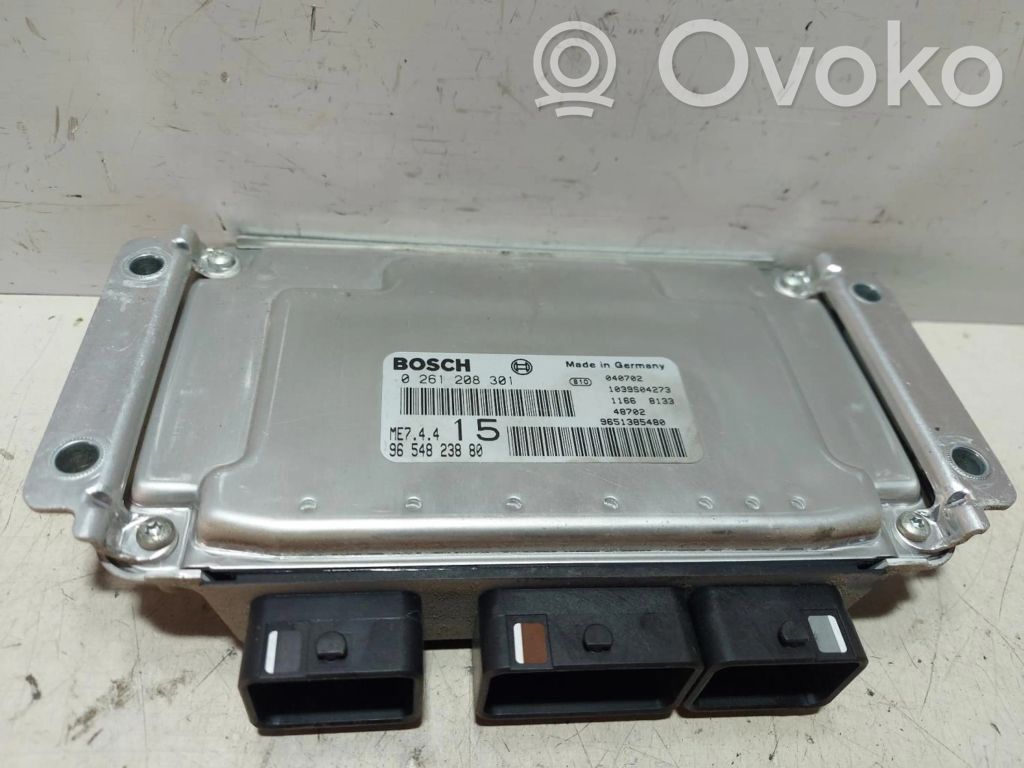 Engine control unit/module ECU   9654823880