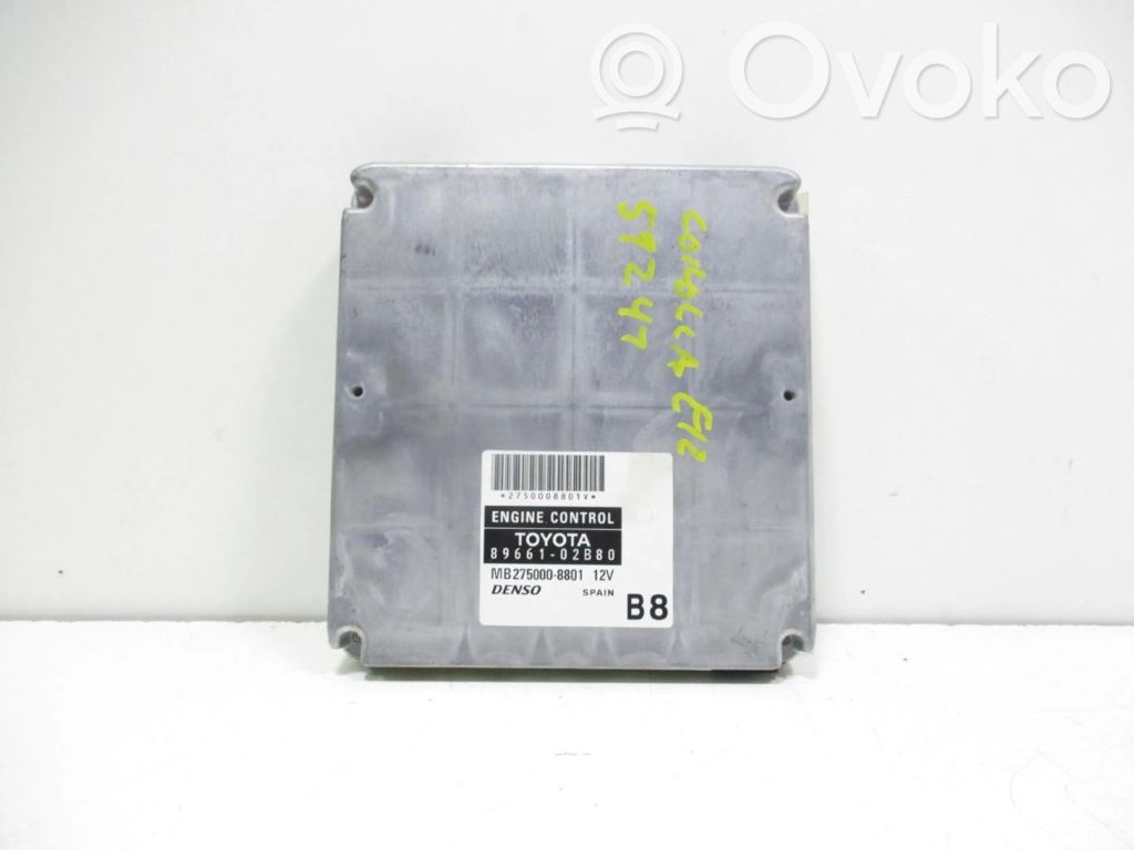 Unidad de control/módulo ECU del motor   8966102B80